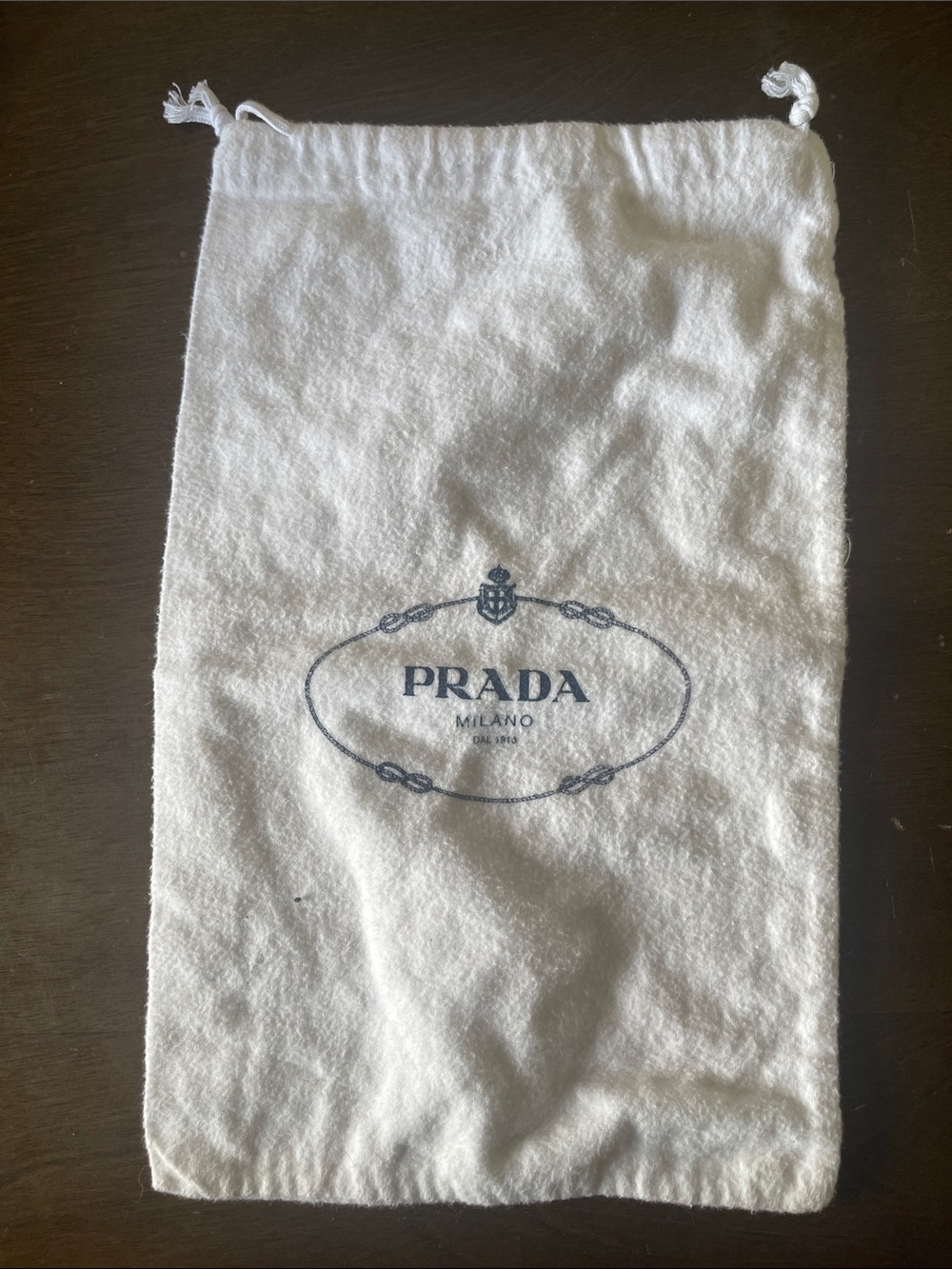 Prada 12x8 Drawstring Dust Bag